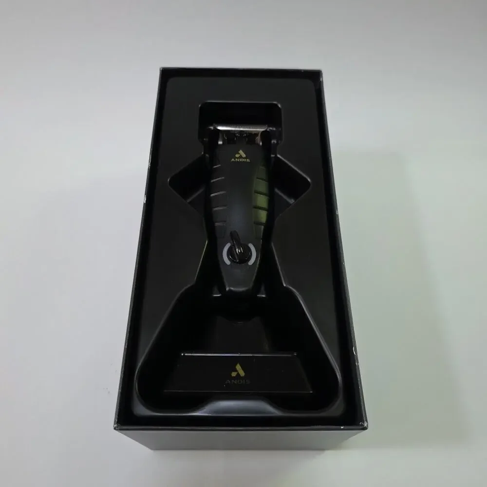 Andis GTX-EXO Cordless Trimmer T-Blade Battery Powered Gray Black Unisex